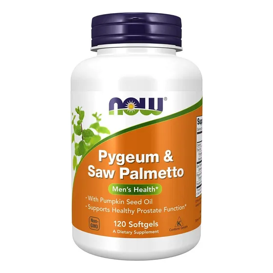 Pygeum Y Saw Palmetto, 120softgels, Now