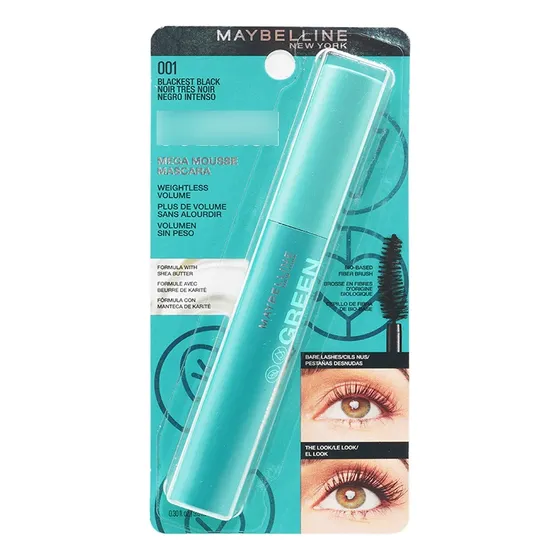  Mascara Para Pestañas Maybelline Green Edition Original 