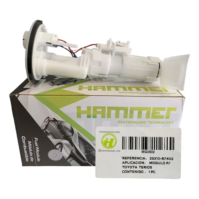 Conjunto Modulo Bomba Gasolina Toyota Terios 02 07