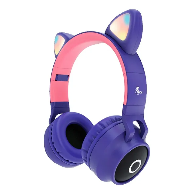 Auriculares Inalambricos Bt Xtech Hera Xth-650 Led Lights