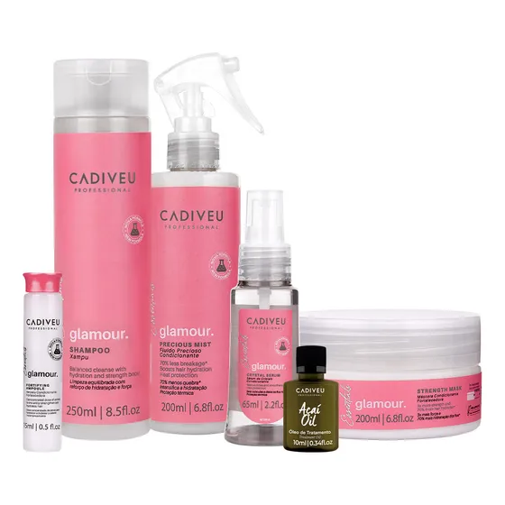 Kit Cadiveu Professional Essentials Glamour (6 Produtos)