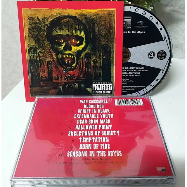 Slayer - Seasons In The Abyss - Cd - Album - Lacrado