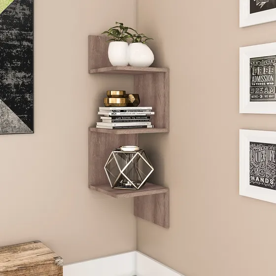 Repisas Nichos Entrepaños De Pared Bertolini Am 3079 Rustico