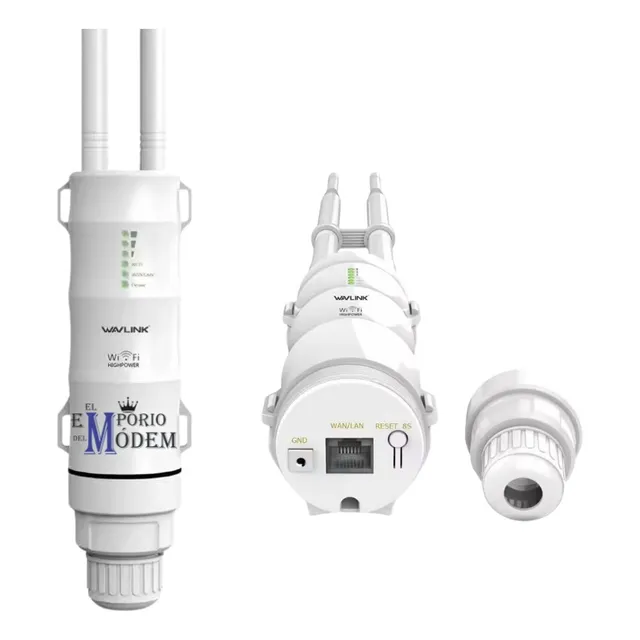 Repetidor Wifi Exterior Wavlink Ac600 Dual Band Blanco