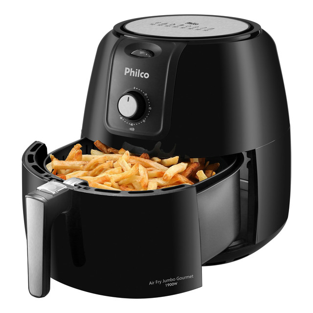 Fritadeira Air Fryer Philco 8,1l Sem Óleo Pfr13p