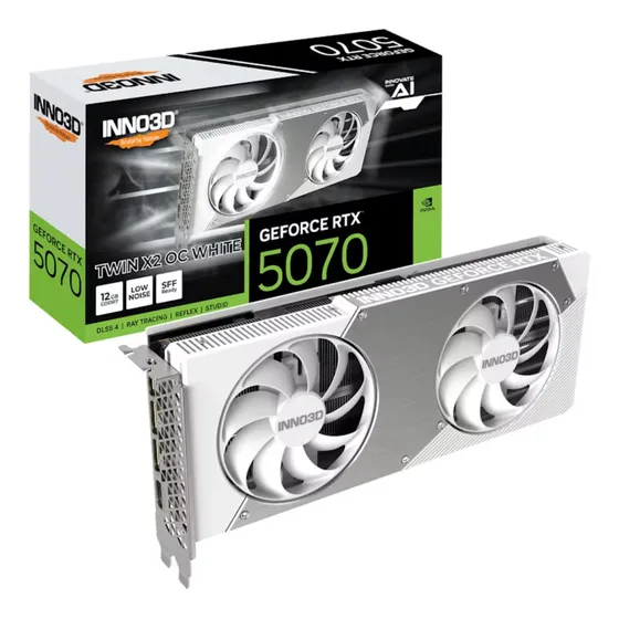 Mercado Livre Placa De Video Rtx 5070 Inno3d Twin X2 Oc 12gb Gddr7 image