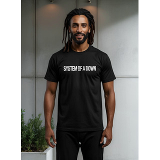 Camiseta System Of A Down 100% Algodão Dtf Alta Definição Camiseta System Of A Down 100% Algodão Dtf Alta Definição
