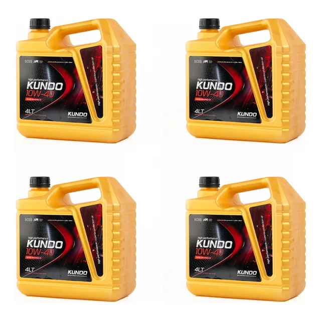 Aceite Kundo 10w40 X 4 Litros - Pack X 4