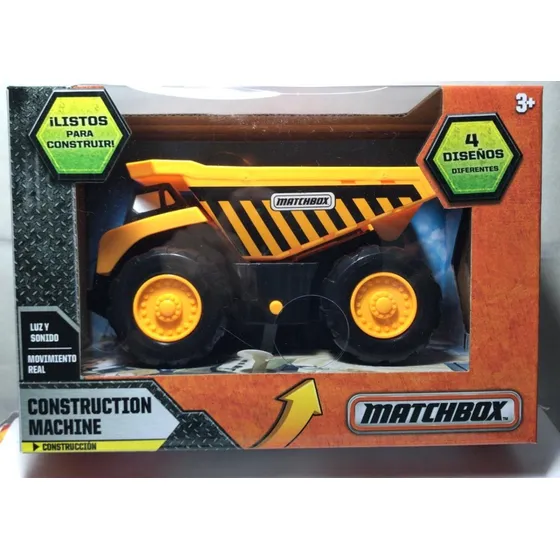 Matchbox Camion Construccion Fricción Luz-sonido 998-49 Srj