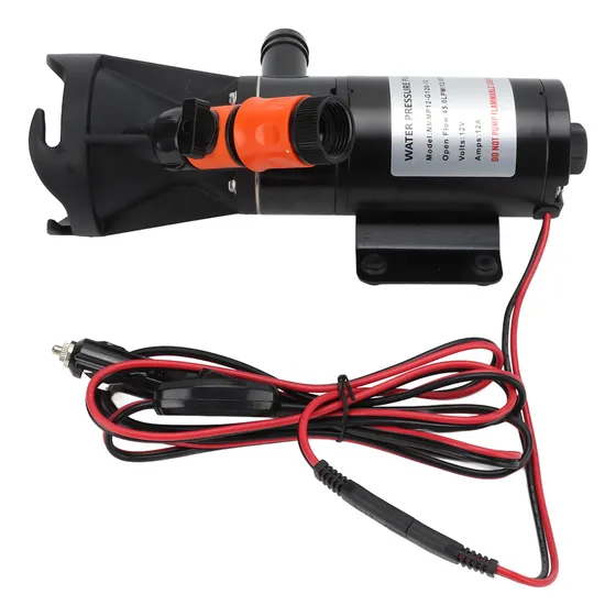 Bomba Maceradora Portátil, 12 V, 45 Lpm, Residuos De Rv, 3 P