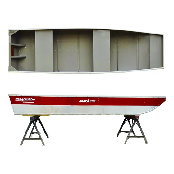Barco De Alumínio Acará 300 C/ 3 Metros. Barcos Mogi Mirim