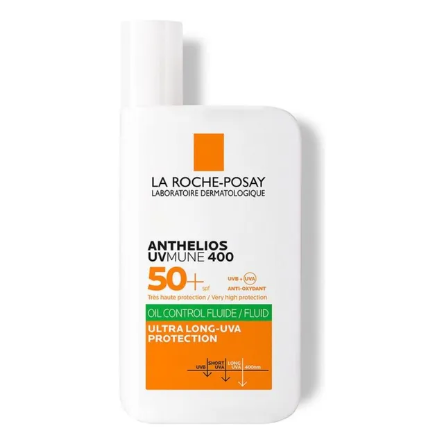 Bloqueador Anthelios Uvmune Oil Controlfluido Invisible