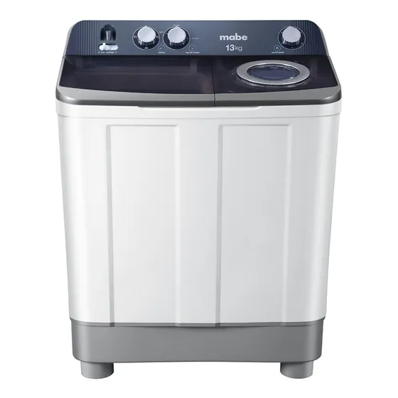 Lavadora Semiautomática De Doble Tina Mabe Lmdx3123pbab0 
