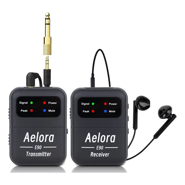 Aelora E90 2.4ghz Sistema De Monitoreo Inalámbrico In-ear
