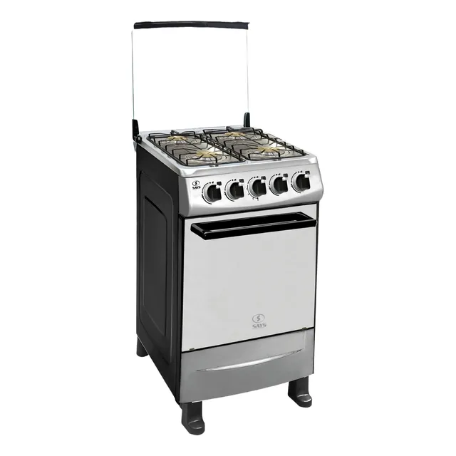 Cocina A Gas 20 Pulgadas 4h Tapa Vidrio Says