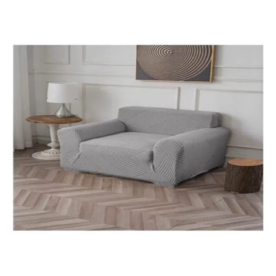 Funda Cubre Sillón Sofa Elástica City Blanco 1 Cuerpos Trama