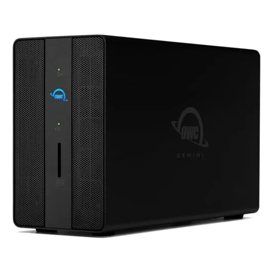 Owc Gemini Thunderbolt Dock Y Estuche De Almacenamiento