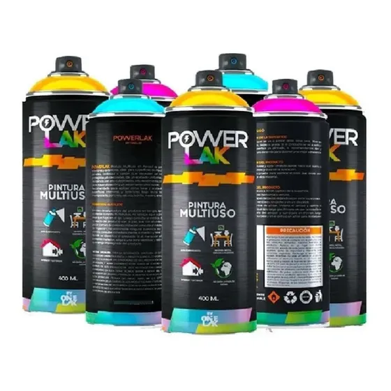 Aerosol Powerlak Metalizado 6un