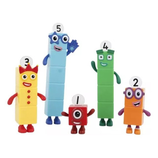 A Figuras De Acción Del Uno Al Cinco De Numberblocks A Figuras De Acción Del Uno Al Cinco De Numberblocks