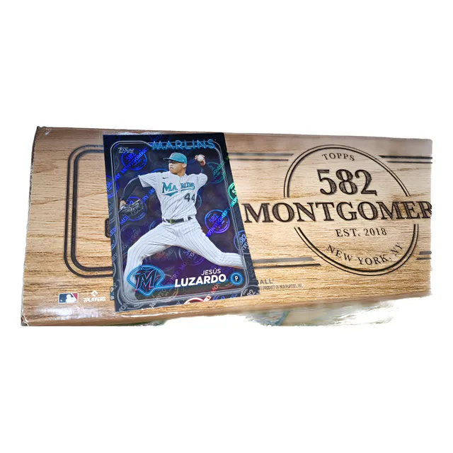 Cv Jesús Luzardo 2024 Topps Montgomery 582 Holo