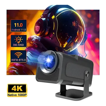 Proyector Mini Ultra Hd Projector Multimedia Ferroso 4k 220v