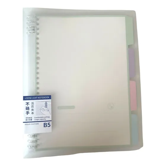 Cuaderno Tipo Archivador Anillada B5 Sistema Refill