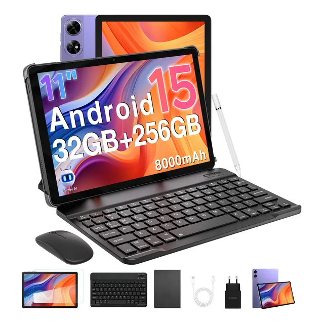 Doogee Tabg6+ Android15 Tablet 256gb Incluye Mouse Y Teclado