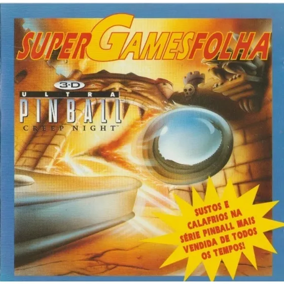 Game Pc Coleção Folha 3d Ultra Pinball Creep Night