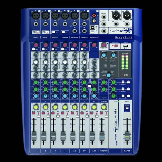 Soundcraft Signature 10  Mezclador Analógico Profesional