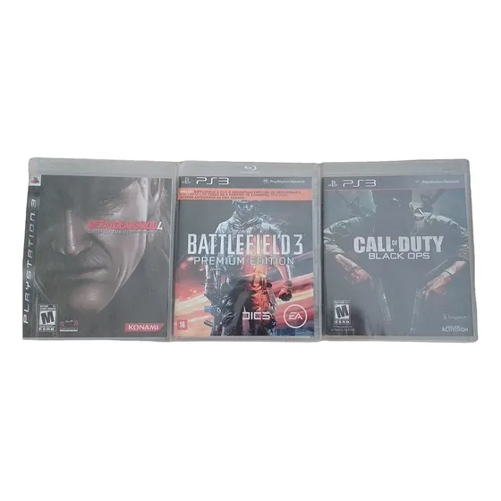 Lote 3 Jogos Playstation 3 Ps3 Originais Completos #1