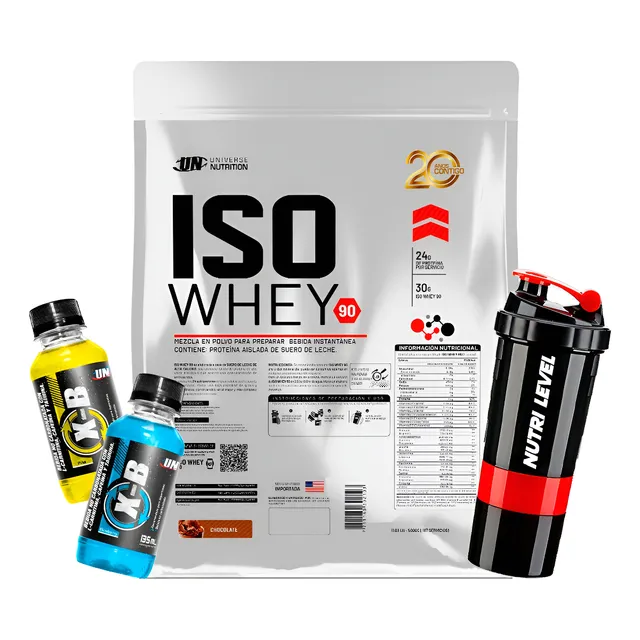 Iso Whey 90 3 Kg / Proteína Aislada / Sin Lactosa