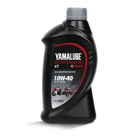 Óleo de motor Yamalube 10w40 10W-40 para moto/quadriciclo de 1 unidade x 1L