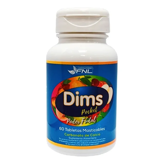 Antiacido Dims Pocket 60 Tabletas Masticables Fnl