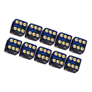 Juego De Dados Acrílicos De Seis Caras, Juguetes De 16mm, Juego De Dados Acrílicos De Seis Caras, Juguetes De 16mm,