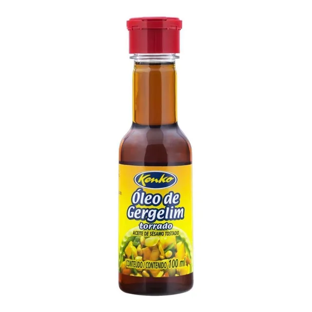 Óleo De Gergelim Torrado Kenko Pote 100ml