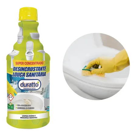 Limpador Desincrustante Para Louça Sanitária 500ml Duratto