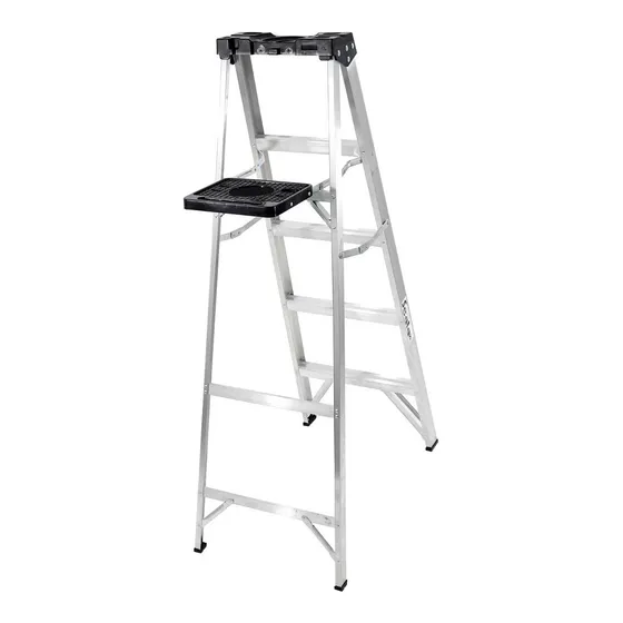 Escalera De Tijera Scala Sc-2314-05 Aluminio 90 Kg 1.52 M