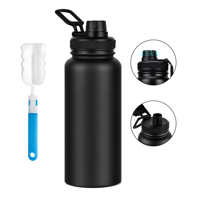 Garrafa TĂ©rmica 1200ml Isolada A VĂĄcuo Ăgua Gelada Esporte Preto Garrafa TĂ©rmica 1200ml Isolada A VĂĄcuo Ăgua Gelada Esporte Preto