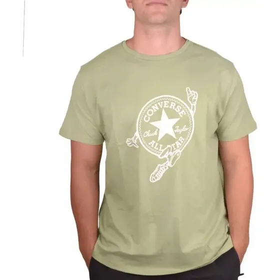 Remera Para Hombre Con Logo Estampado Classic Fit Converse