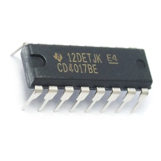 Cd4017be Divisor Década Flipflop Tipo D 4017 Arduino Pic Avr