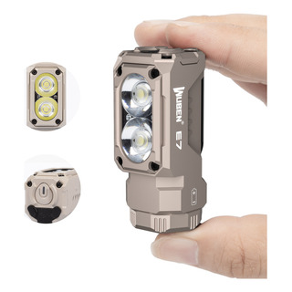 Wuben E7 1800 Lúmenes Mini Linterna Recargable De Con Imán Wuben E7 1800 Lúmenes Mini Linterna Recargable De Con Imán