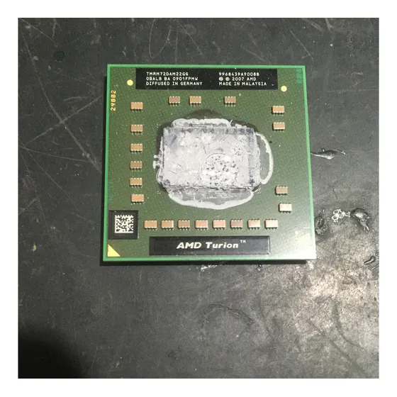 Processador Amd Turion 64 X2 Rm-72 S1g2 2 Nucleos 2.1ghz Not