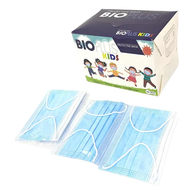 Caja Tapabocas Niño Pediatrico 