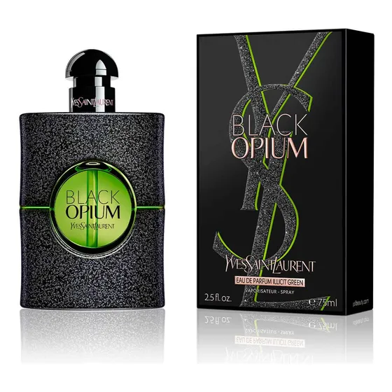 Perfume Yves Saint Laurent Black Opium Illicit Green Femme 75ml