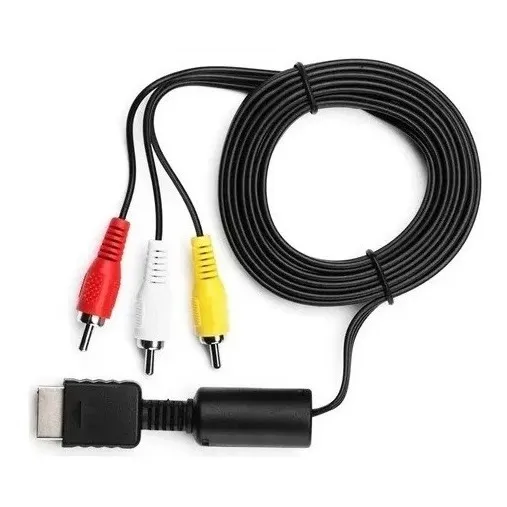 Cable Av Audio Video Rca Playstation Ps3 Ps2 Ps1 Quality