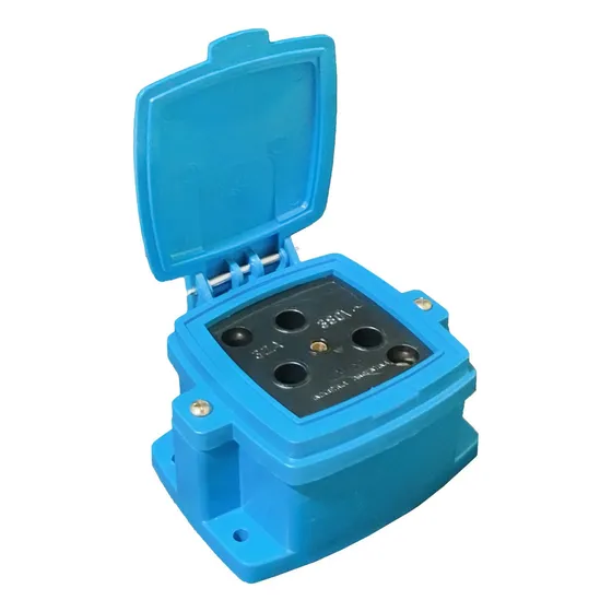 Toma Trifasico Con Capsulada De Superficie Azul 32a 3p+t