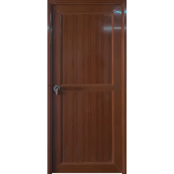 Puerta Batiente Interior Pvc - Toda En Pvc - Pomo Con Llave