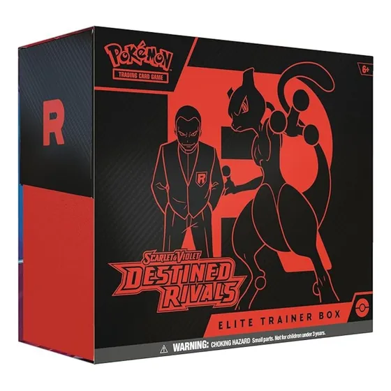 Box Elite Pokémon Destined Rivals Elite Trainer Box Etb Ig Idioma inglés