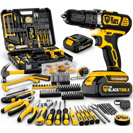 The Black Tools Profissional TBKIT21 Maleta de transporte - Amarelo e Preto 50/60Hz