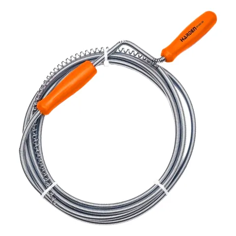 Guaya Para Destapar Cañerías 5m X 9mm Manual Harden